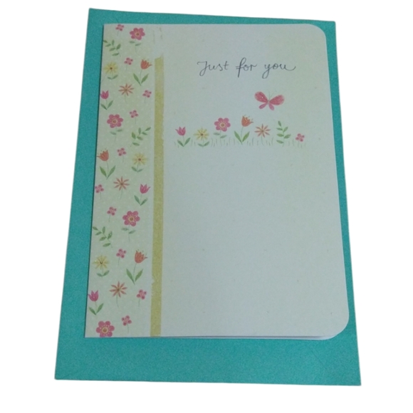 just for you card (blank inside) Free With Purchase - Picture 2 of 5